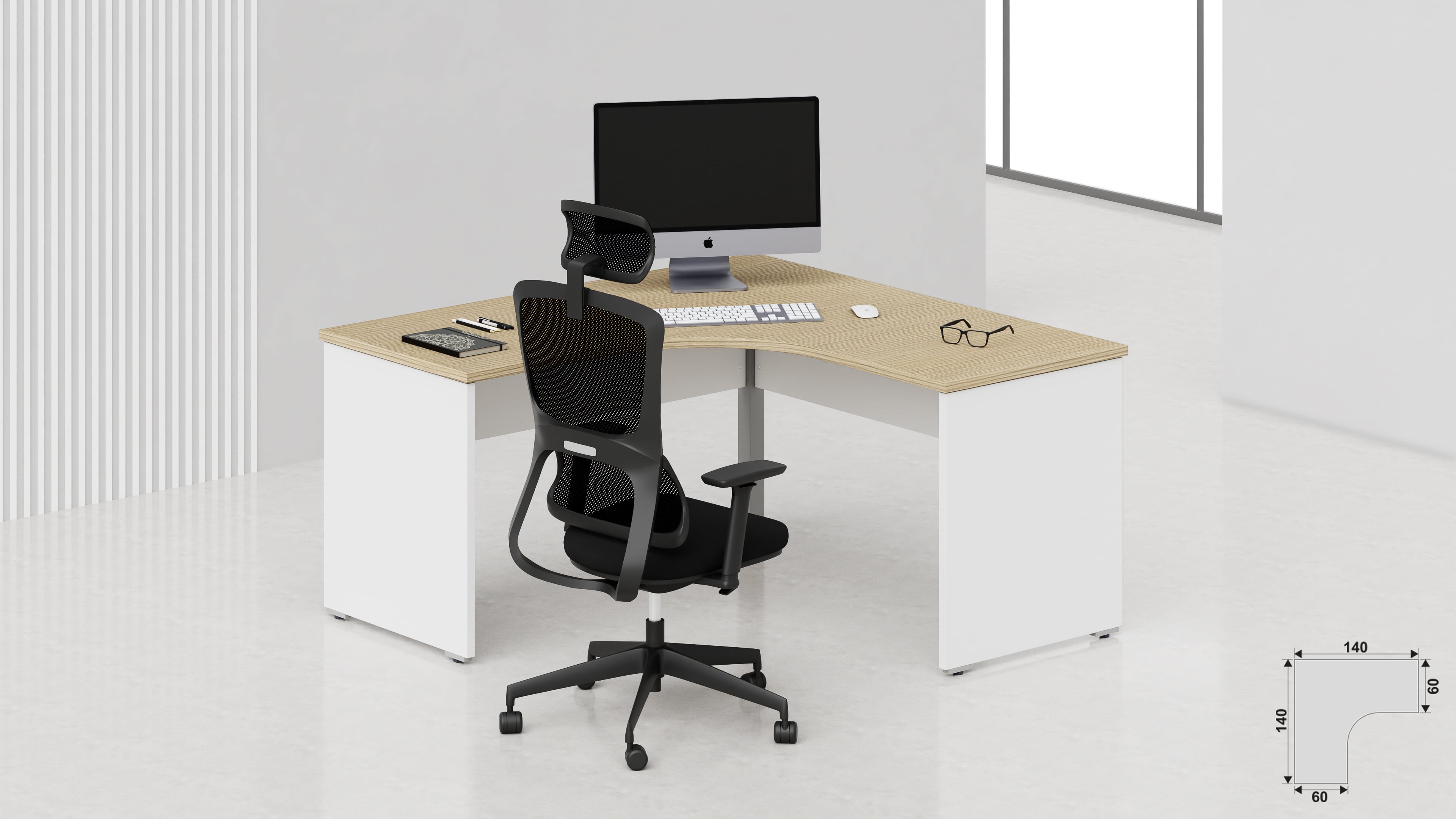 Supporto Angolare Da Scrivania Per Pannello Icom ID-5100 – Speedway
